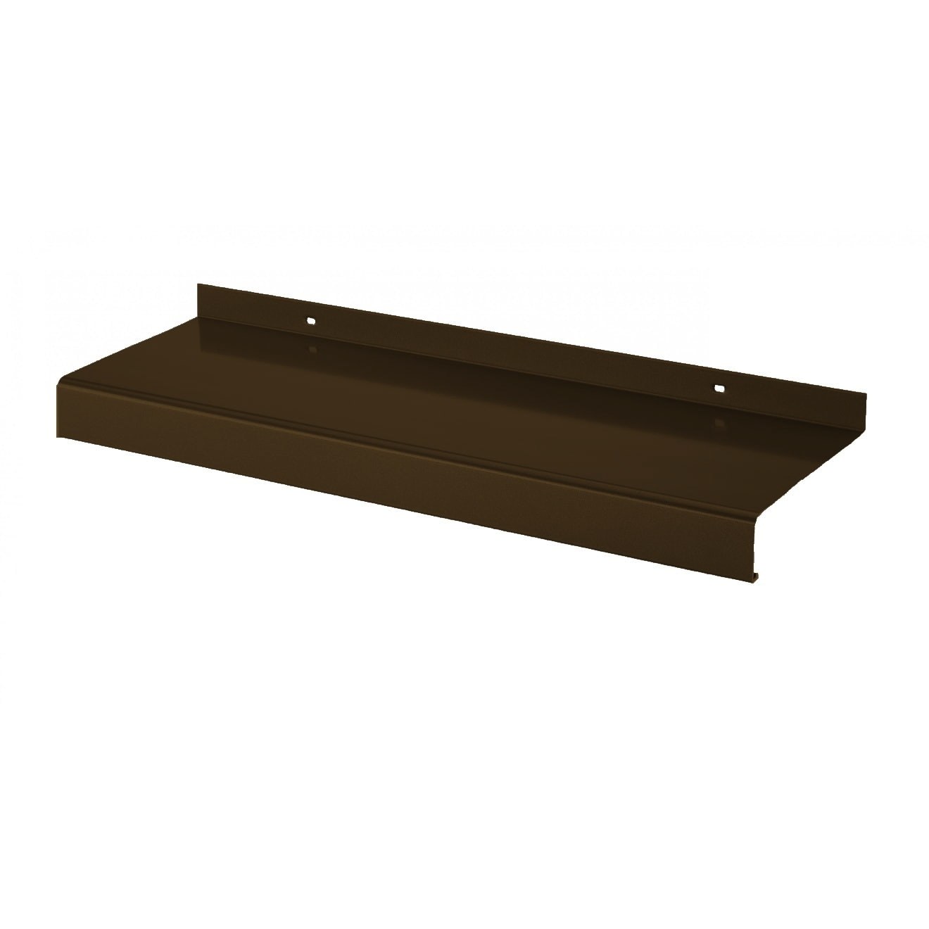 Aluminium Fensterbank C34 dunkelbronze eloxiert
