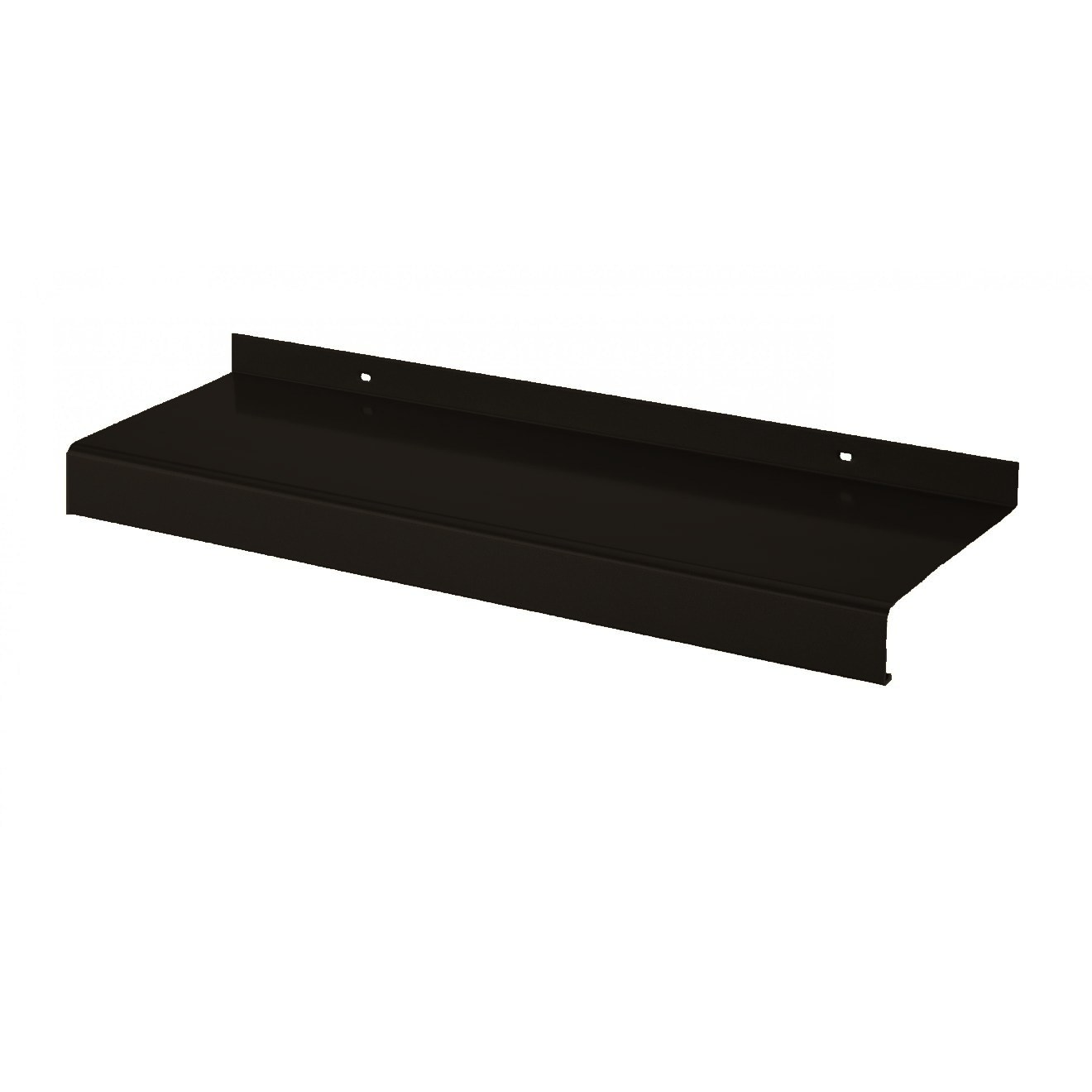 Aluminium Fensterbank C35 schwarz eloxiert