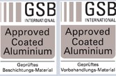 GSB International Approved Coated Aluminium