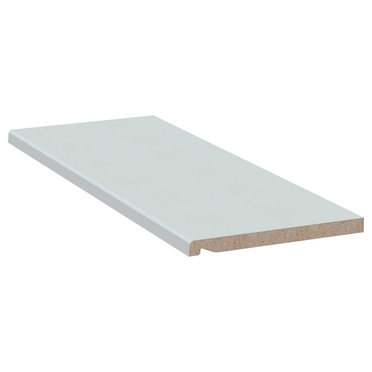 Werzalit compact Tiefe 200 mm | Dekor 418 hellgrau