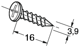 Zylinderblechschrauben