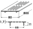 Fensterbank Lüftungsprofil