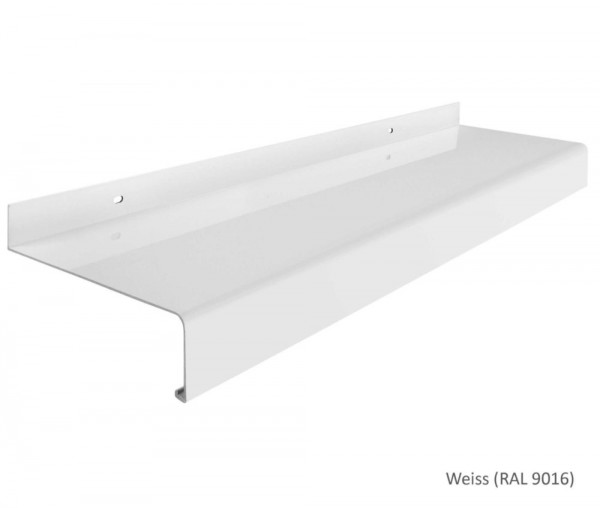 Aluminium Fensterbank weiss 70mm
